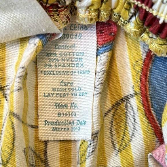 Matilda Jane Self-Portrait Paint By Numbers Colorful Skirt w Apron Pocket size 6 - Picture 6 of 12